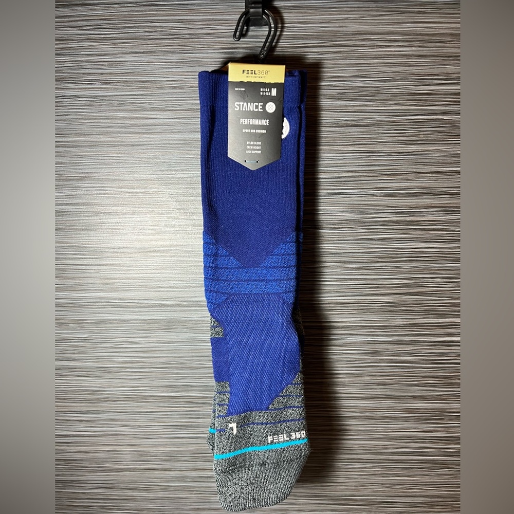 Stance Feel 360 Performance socks with Infiknit- Medium